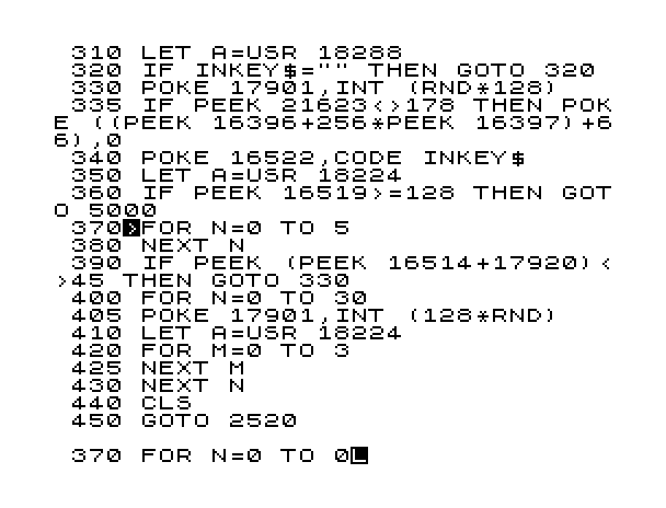 zx-spectrum Sinclair Basic