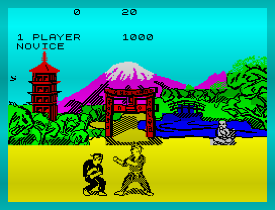 zx-spectrum fist game